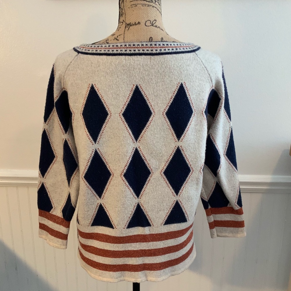 Young Threads NYC Wool And Metallic Sweater - Picture 5 of 8